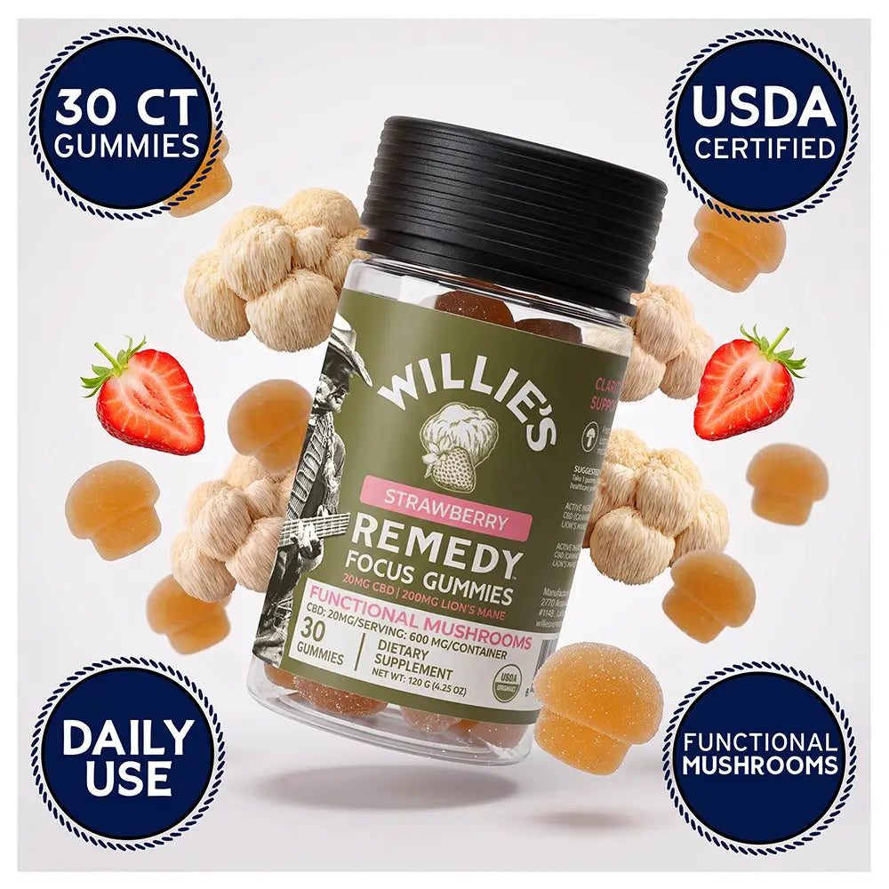 CBD Mushroom Gummies Focus