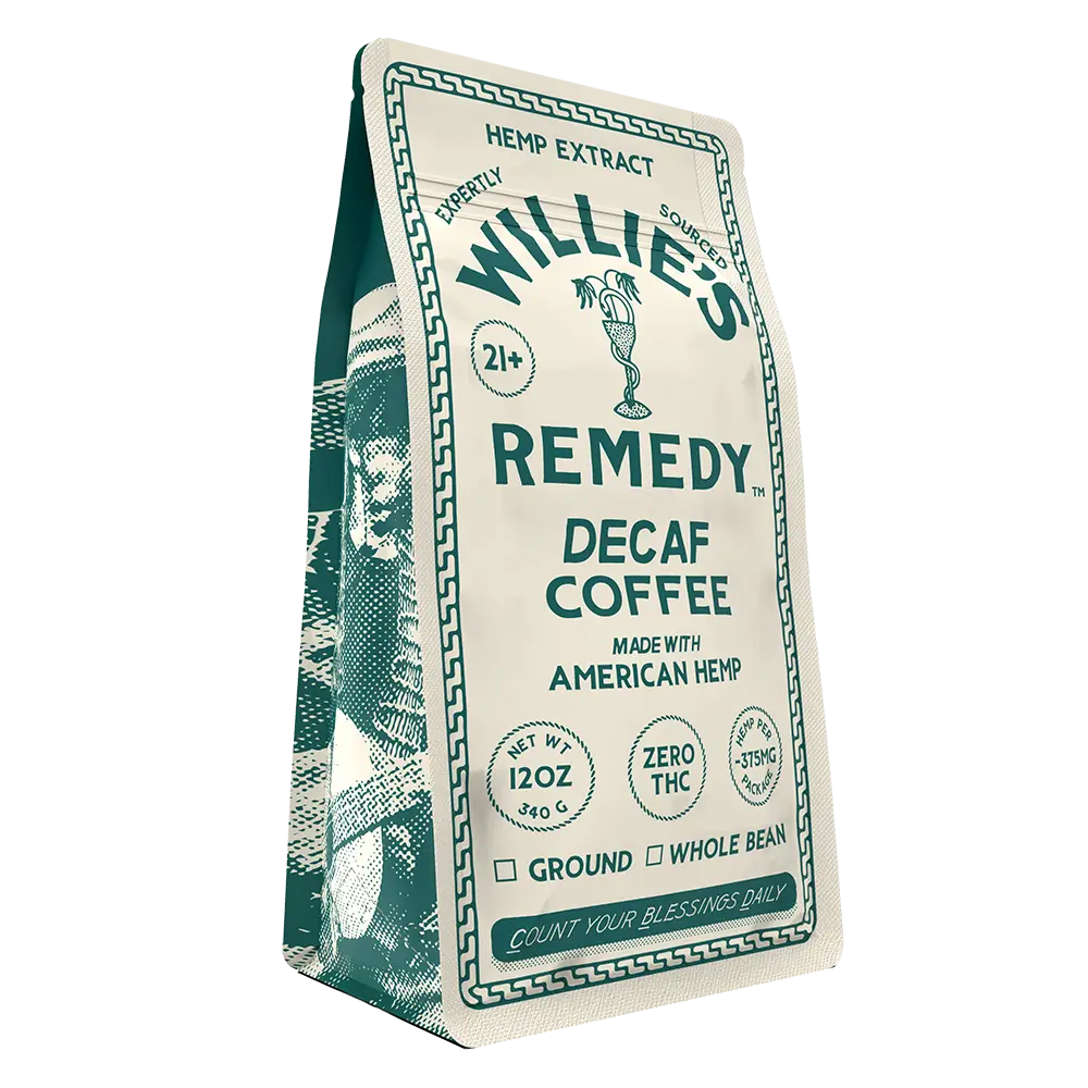 Willie's Remedy 12oz Decaf Roast Coffee