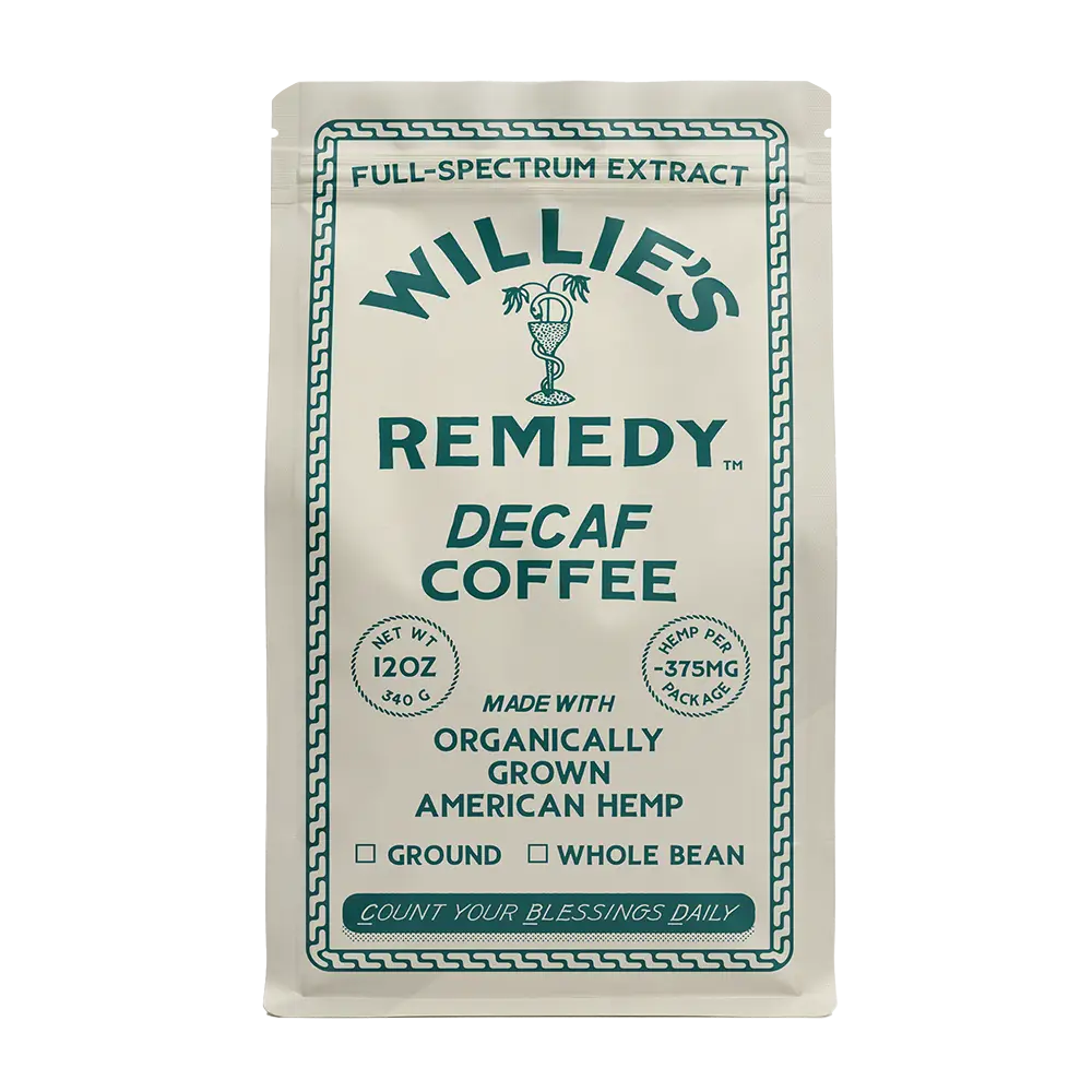 Willie's Remedy 12oz Decaf Roast Coffee