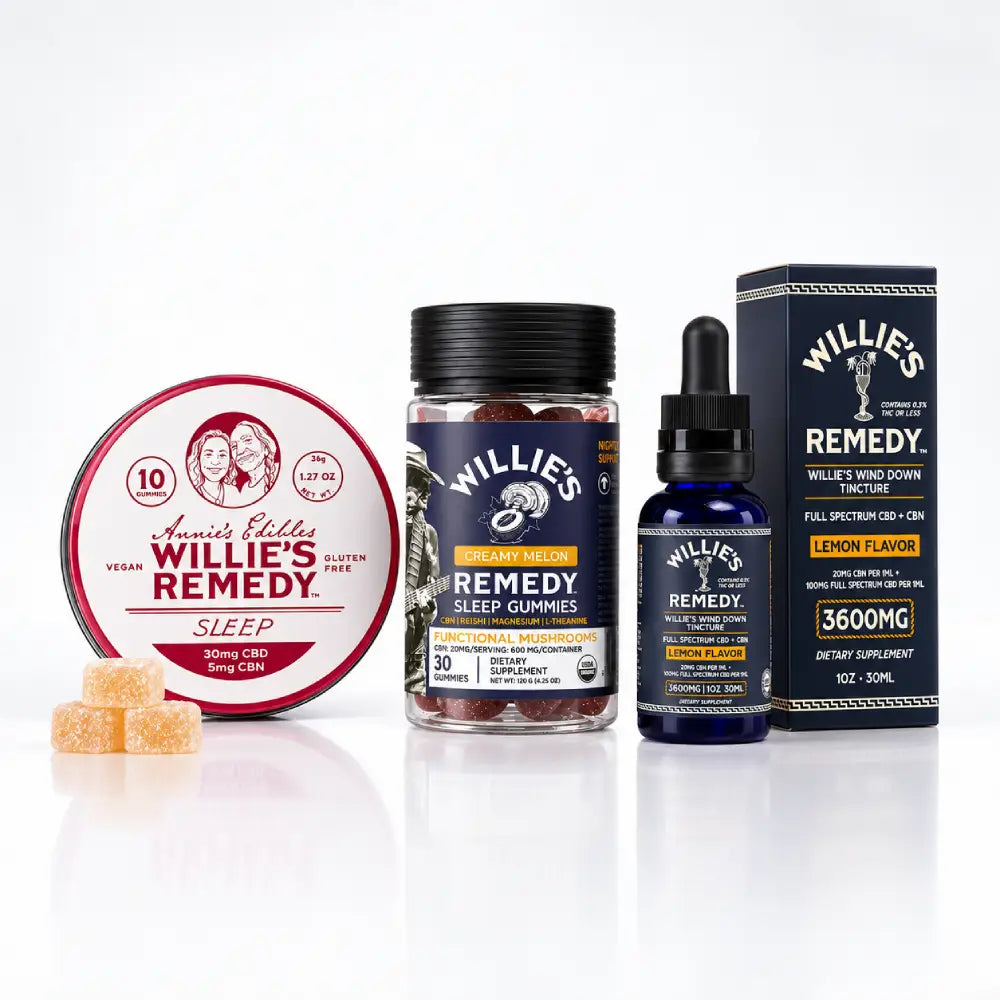 The Goodnight Trio – Sleep Gummies + Wind Down Tincture