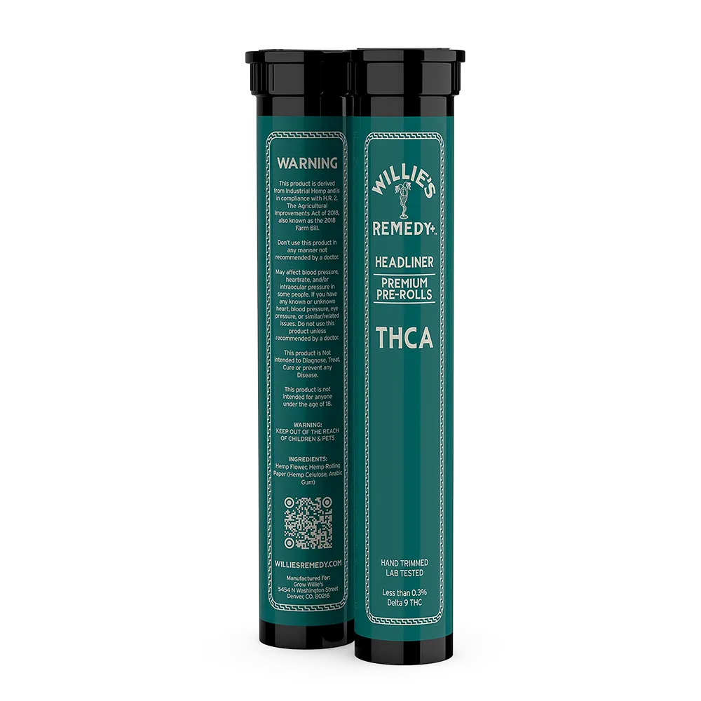 THCa Headliner Pre-Rolls
