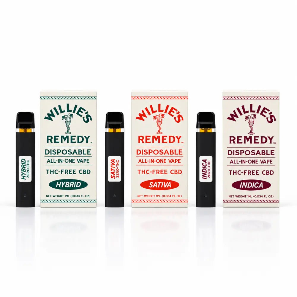 Three of a Kind – THC-Free Vape Trio (1 of Each Variety)