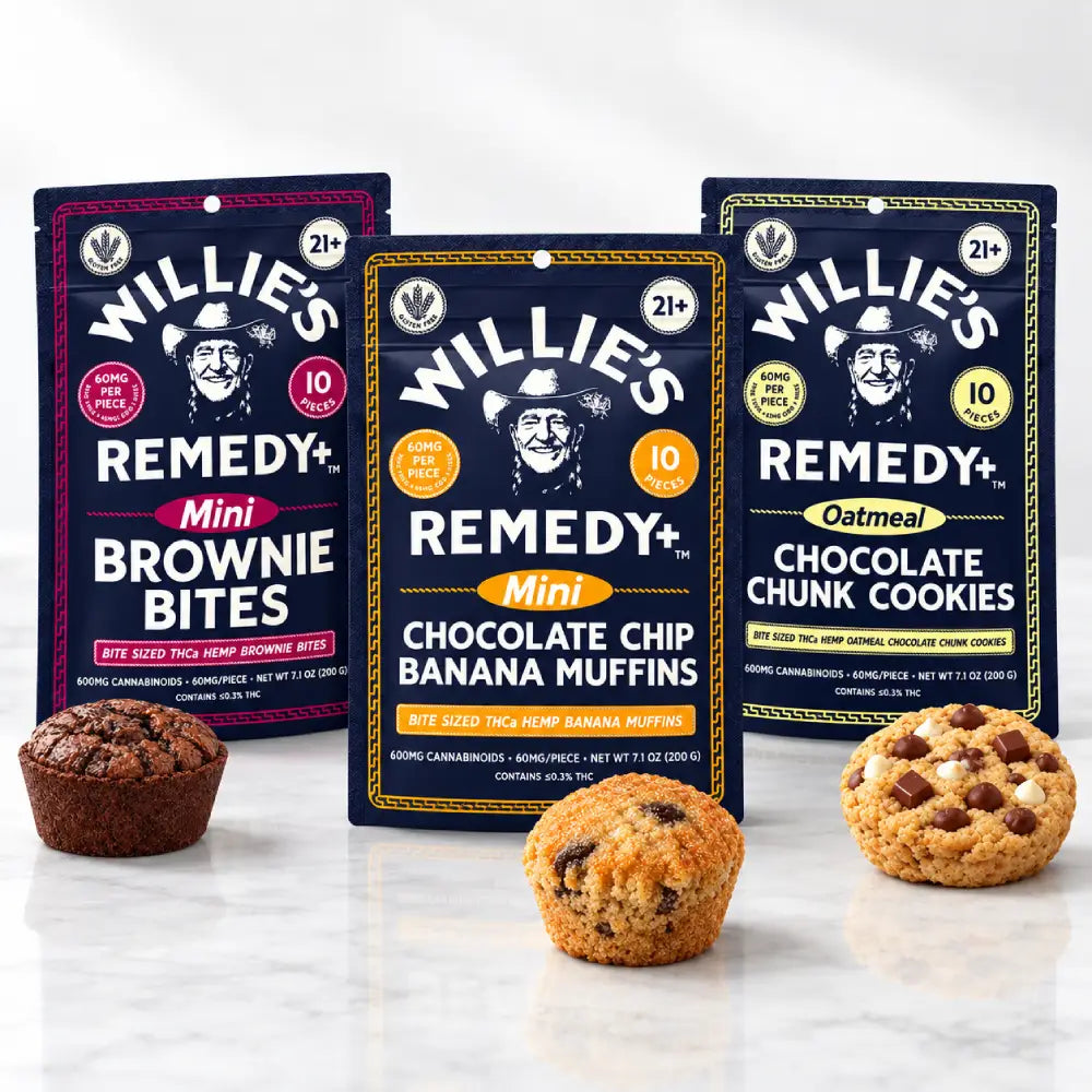 Willie's Baked Goods – THCa Brownies, Cookies & Muffins