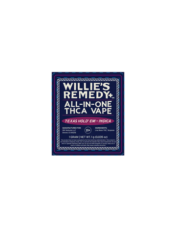 THCa 1 Gram Vape - Disposable
