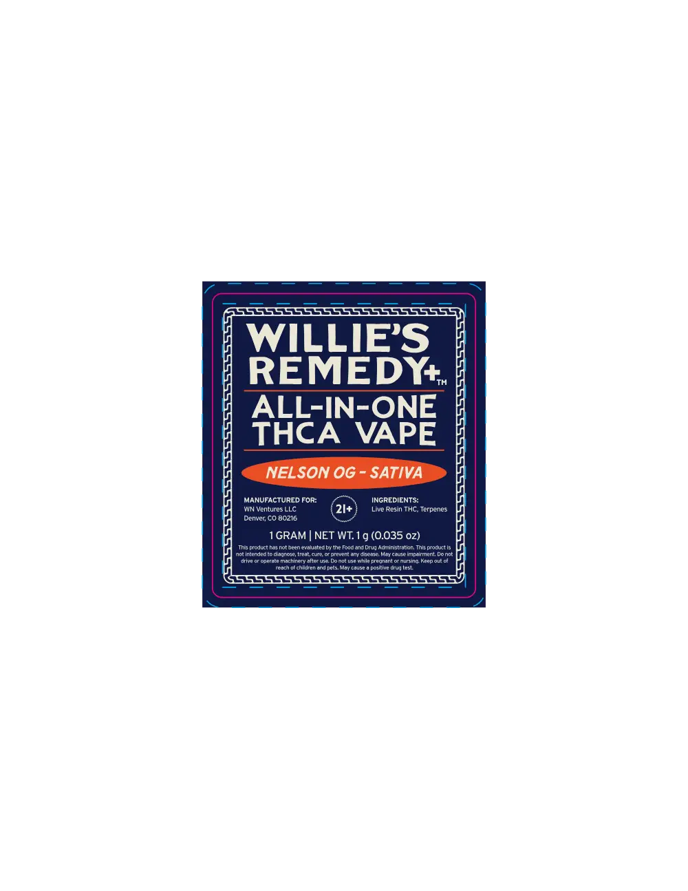 THCa 1 Gram Vape - Disposable
