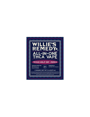 THCa 2 Gram Vape - Disposable
