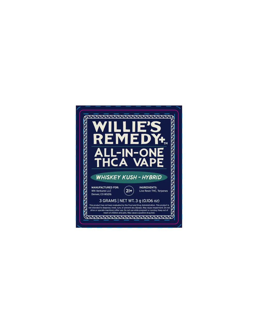 THCa 3 Gram Vape - Disposable