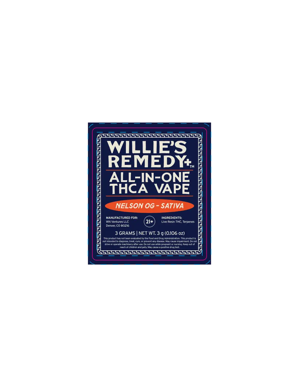 THCa 3 Gram Vape - Disposable