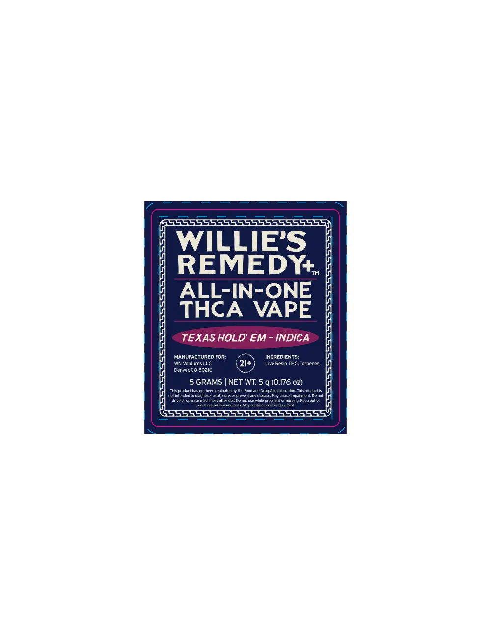 THCa 5 Gram Vape - Disposable