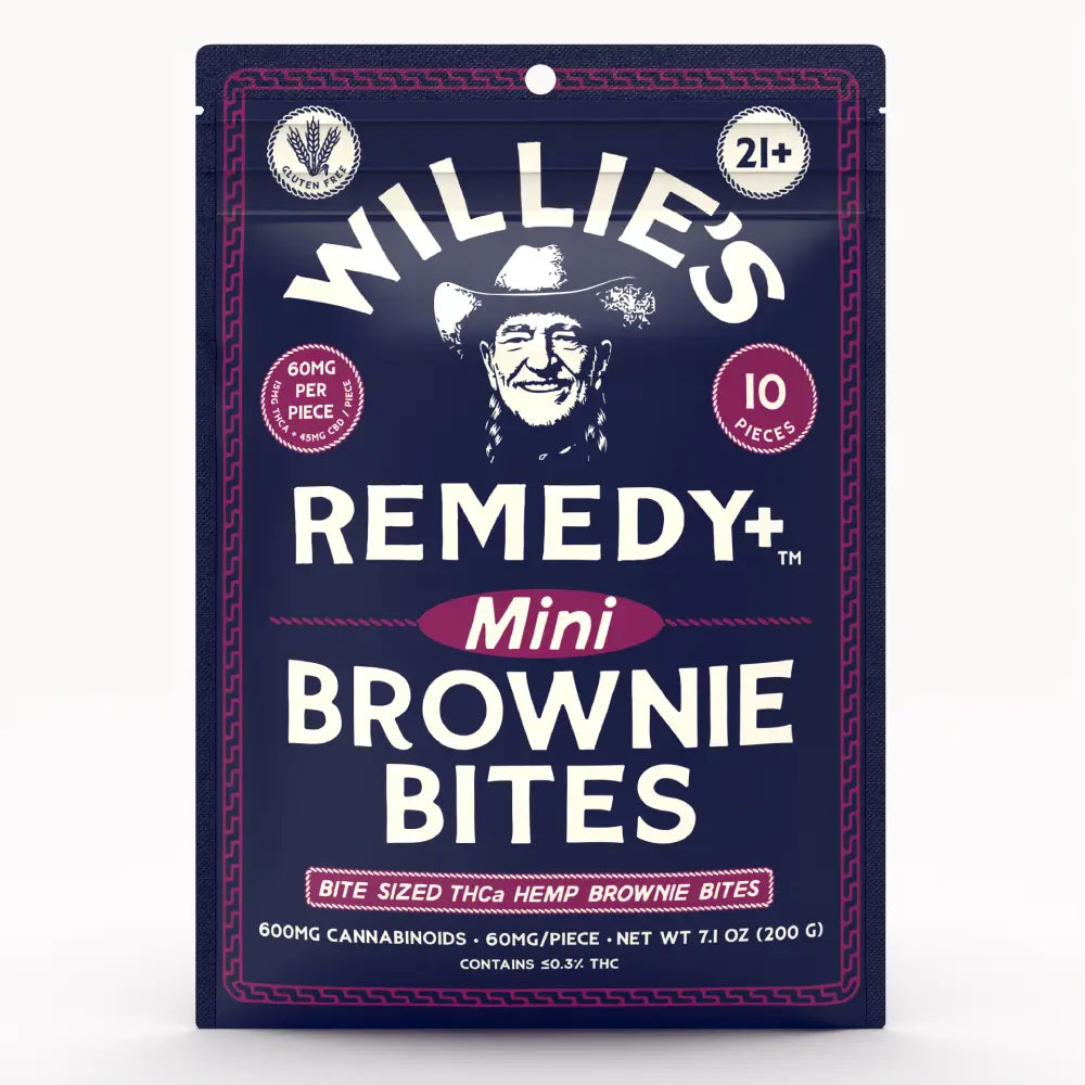 Willie's Remedy+ Mini Brownie Bites