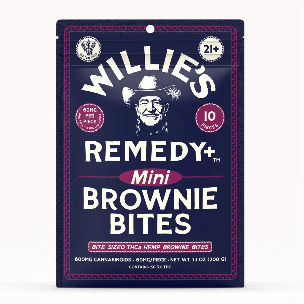 Willie's Remedy+ Mini Brownie Bites