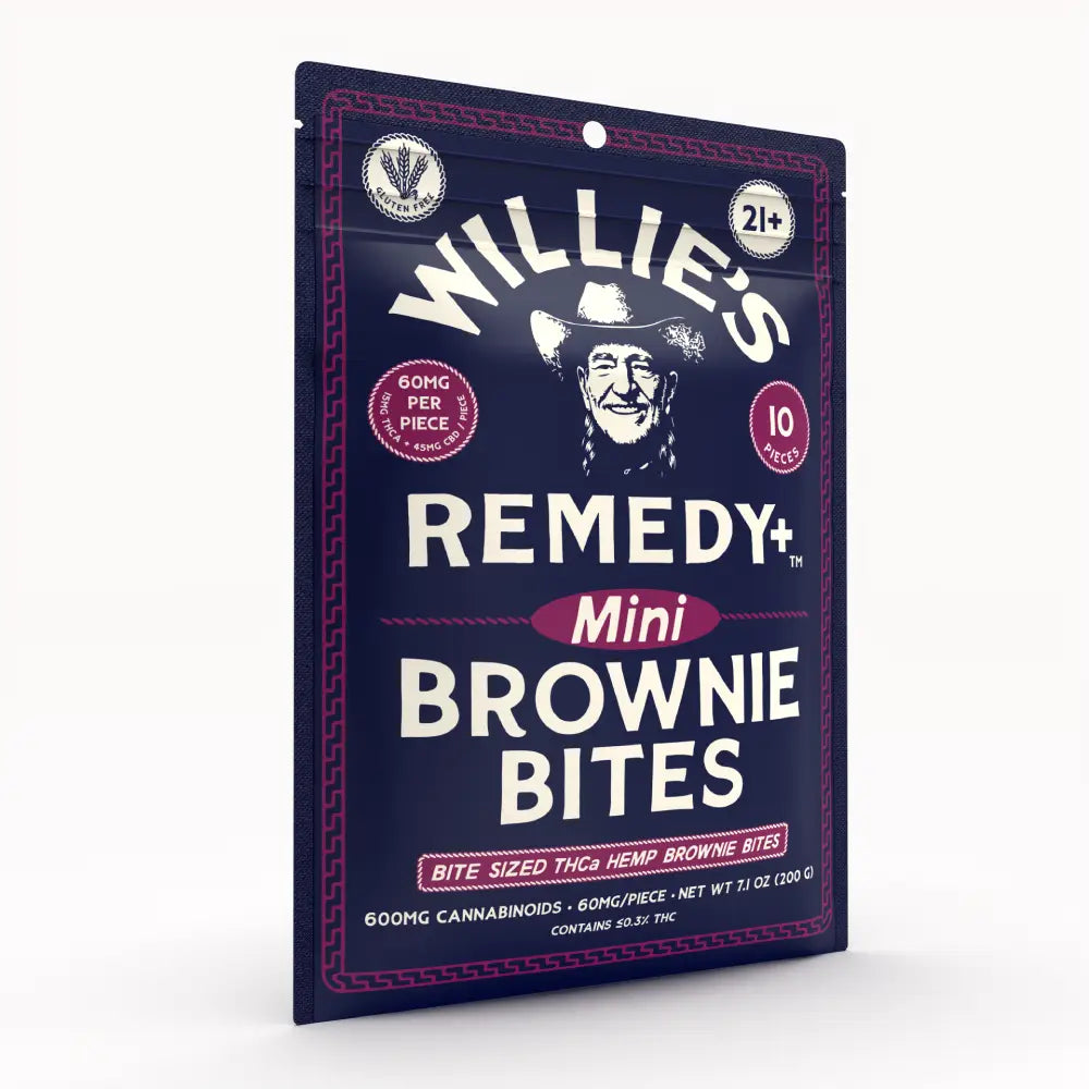Willie's Remedy+ Mini Brownie Bites