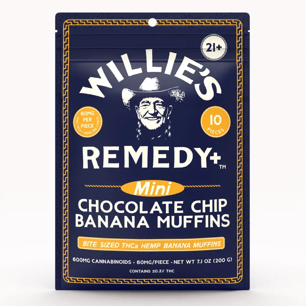 Willie's Remedy+ Chocolate Chip Banana Muffin Bites