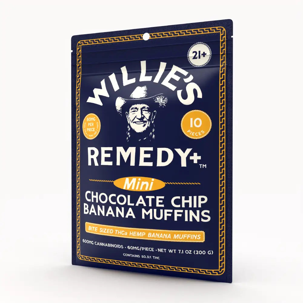 Willie's Remedy+ Chocolate Chip Banana Muffin Bites