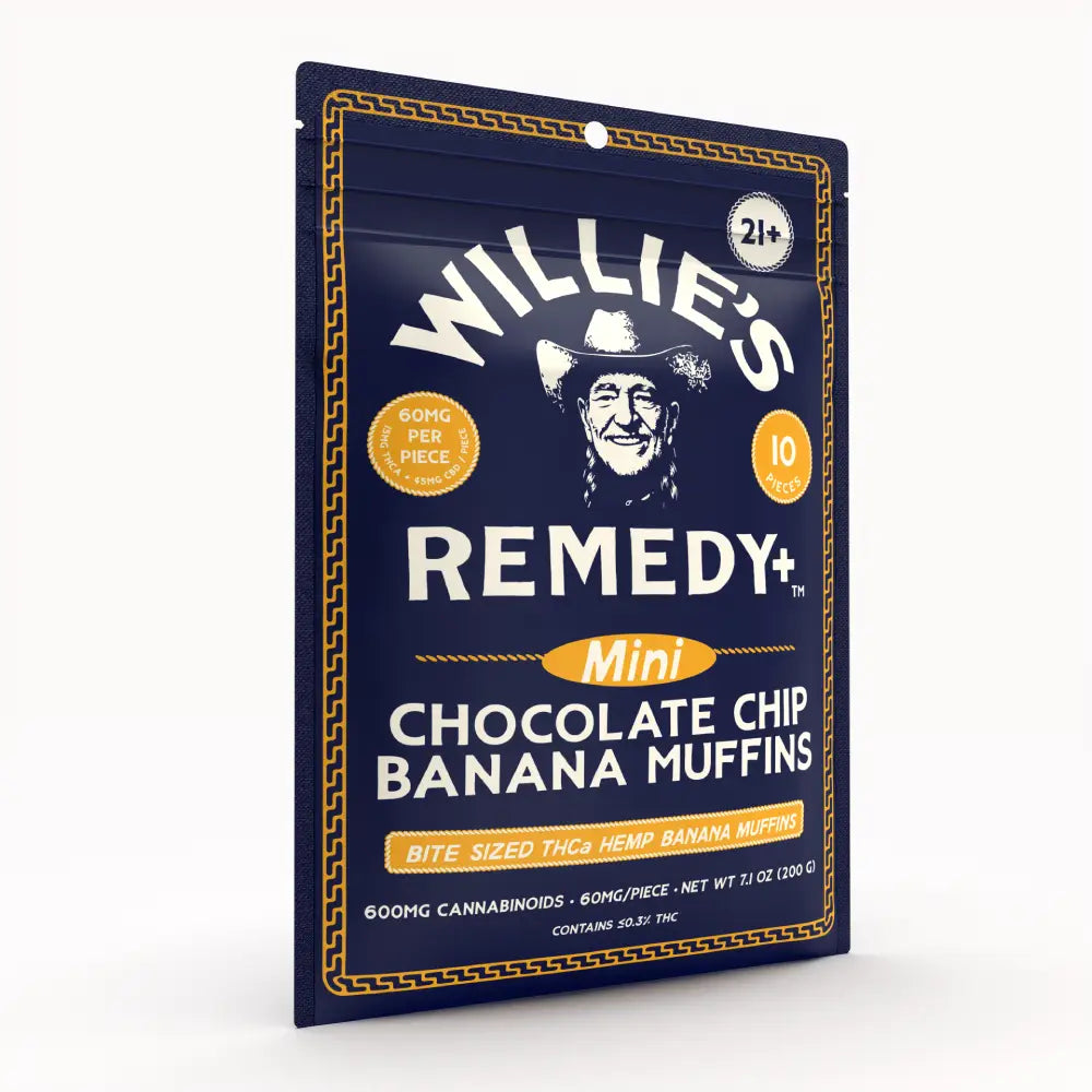 Willie's Remedy+ Chocolate Chip Banana Muffin Bites