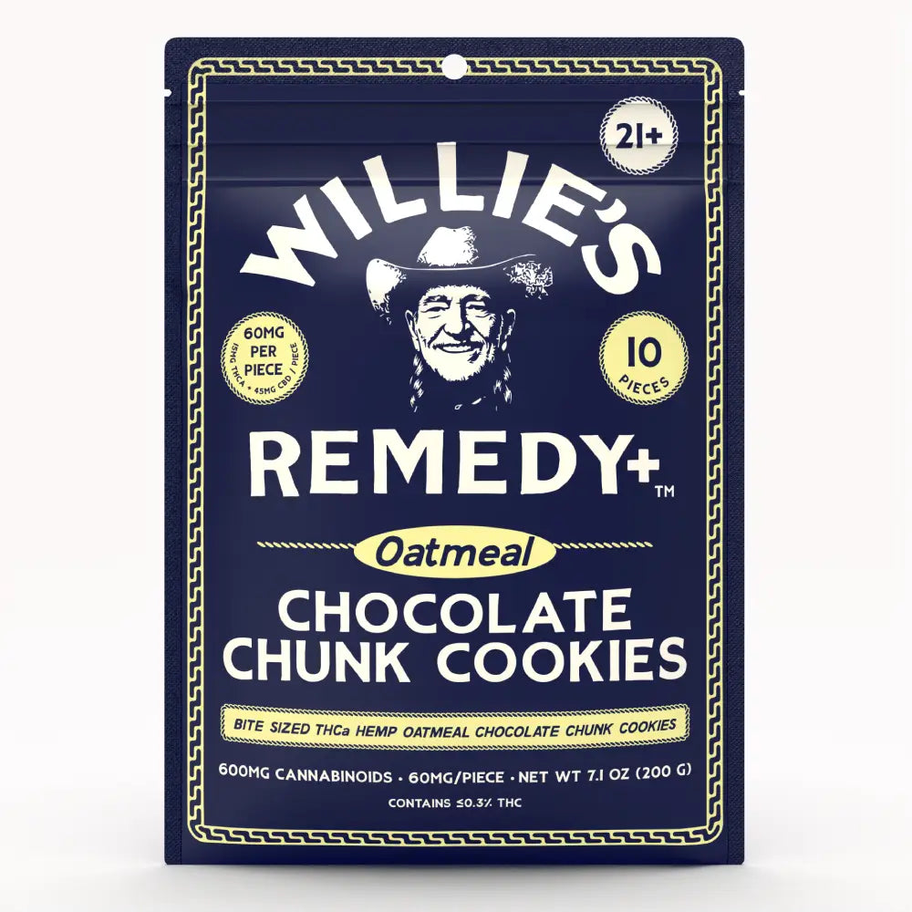Willie's Remedy+ Oatmeal Chunk Cookies